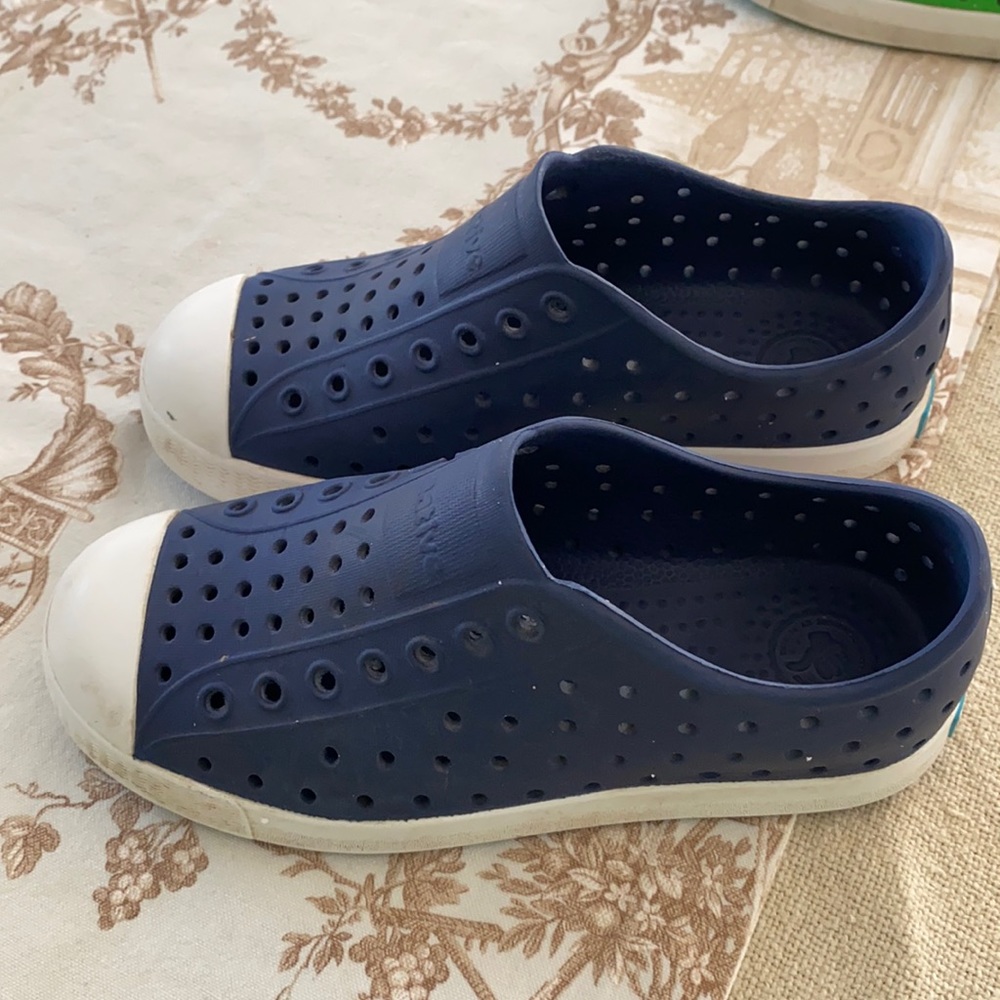 Blue native shoes